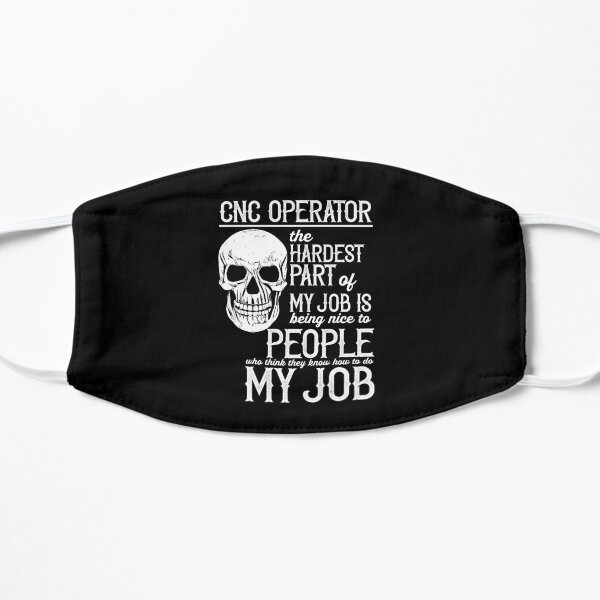 Mascarillas: Operador Cnc | Redbubble Mascarillas: Operador Cnc | Redbubble