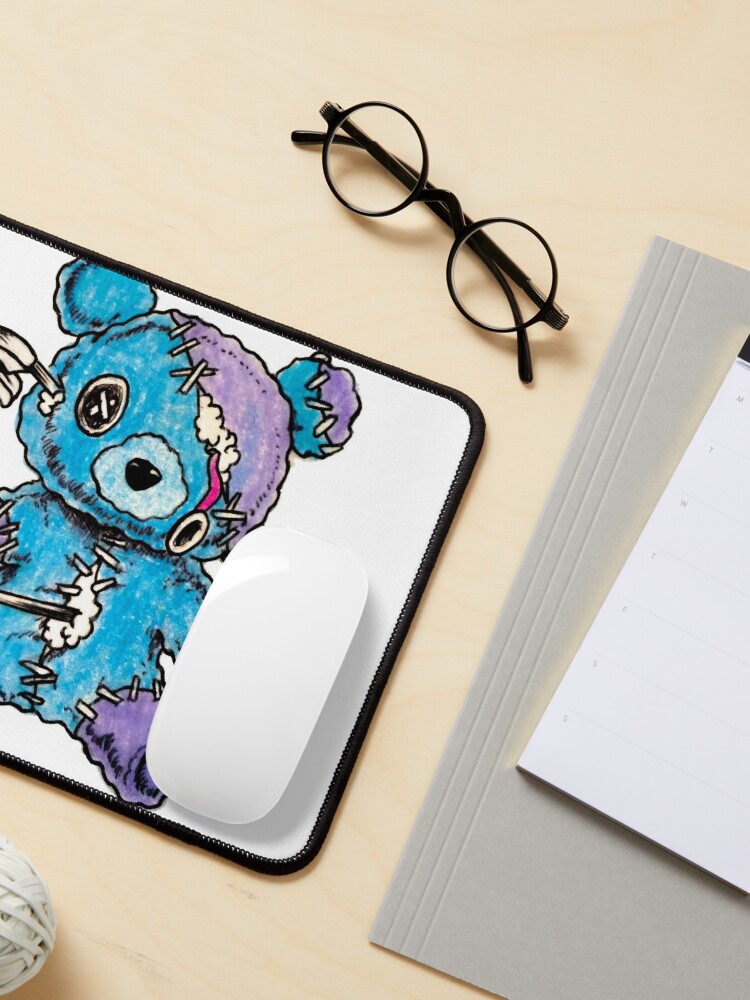 Emo Teddy Bear Mouse Pad for Sale by yngsyx