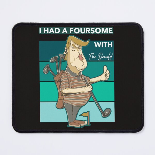 Item preview, I Had A Foursome with The Donald Golf Vintage Sunset designed and sold by davestees506.