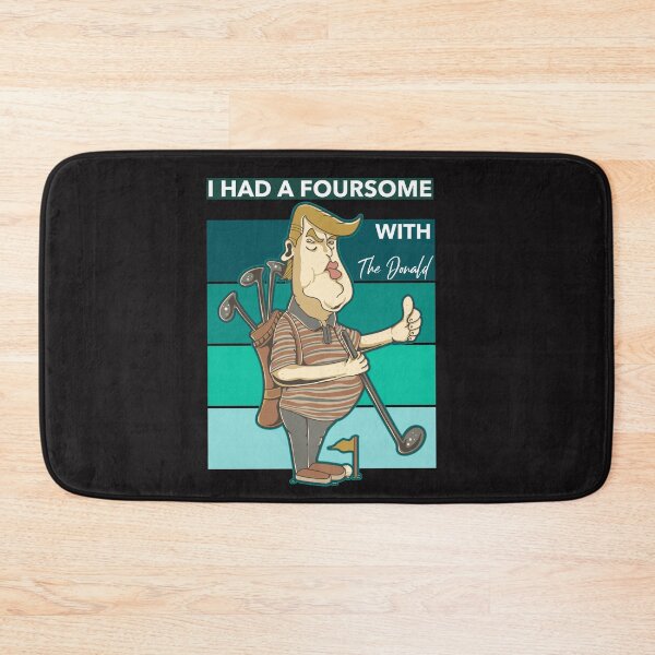 Item preview, I Had A Foursome with The Donald Golf Vintage Sunset designed and sold by davestees506.