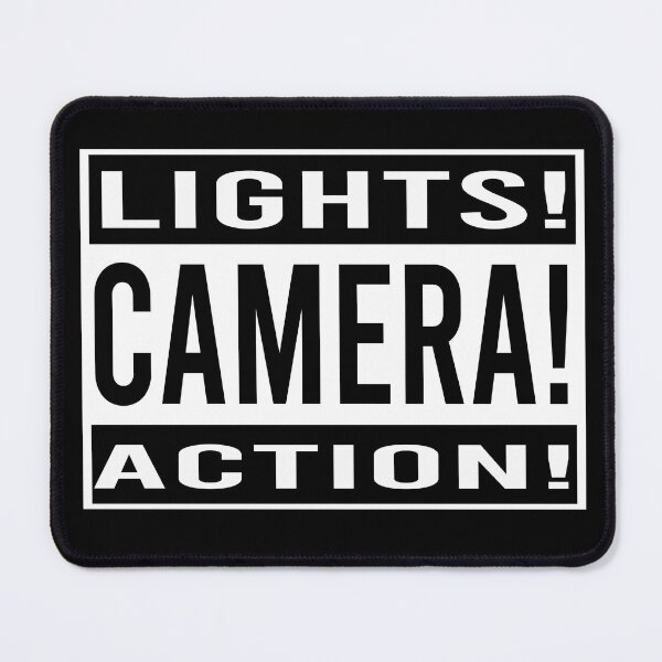 Item preview, Lights! Camera! Action! designed and sold by GoPublicTeam.
