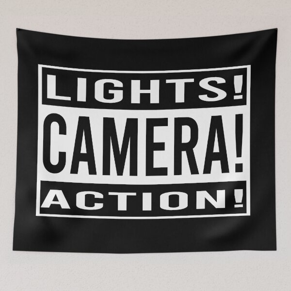 Item preview, Lights! Camera! Action! designed and sold by GoPublicTeam.