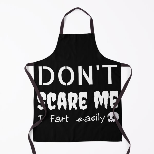 Item preview, Don't scare me, I fart easily - Funny Halloween bathroom joke designed and sold by For the love of Pixels.