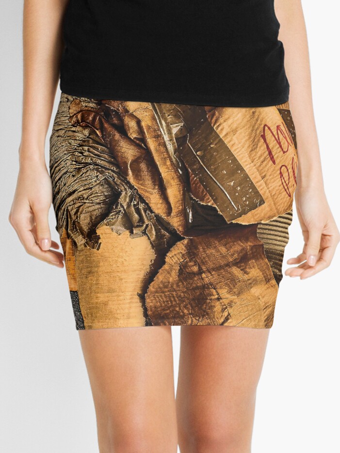 Wet Cardboard | Mini Skirt