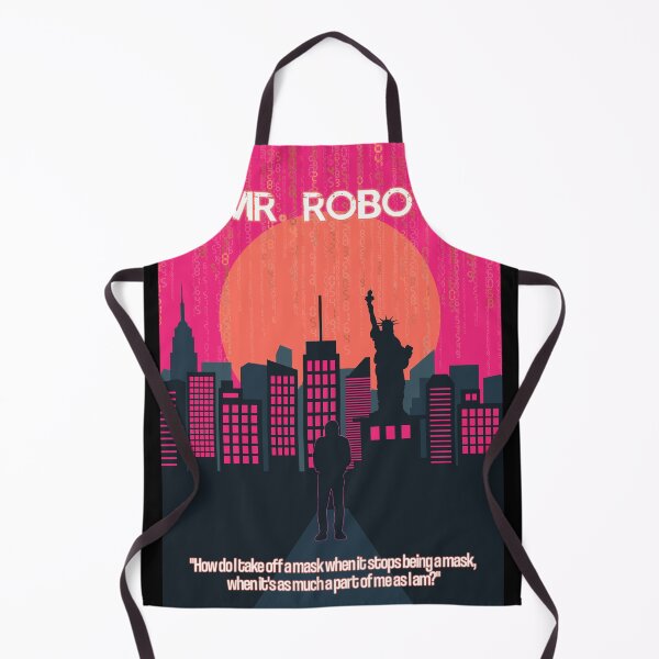 Item preview, Mr Robot New York Silhouette Tv Show quote Hacker, Techno Poster designed and sold by Enea Kelo.