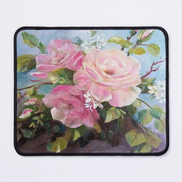 Love Peace Sign Wall Art All Occasion Original art by CarolAnnsArt Mouse Pad