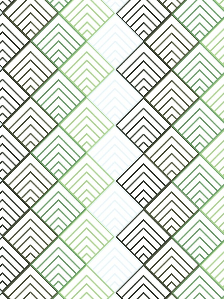 Thumbnail 4 of 4, iPhone Case, Modern Geometric Pattern - Forrest designed and sold by BullishGraphics.