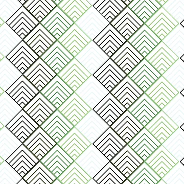Artwork thumbnail, Modern Geometric Pattern - Forrest by BullishGraphics