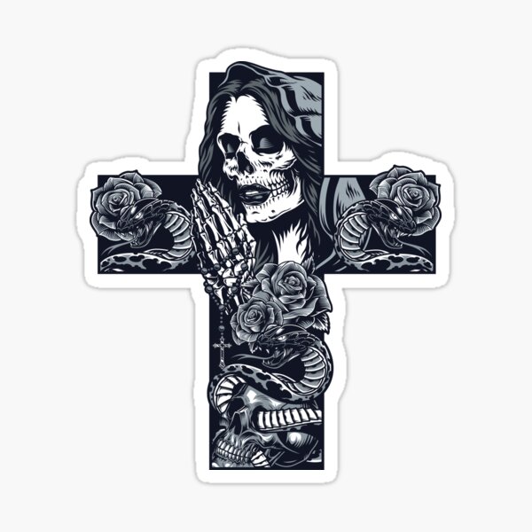 Santa Muerte Stickers for Sale | Redbubble