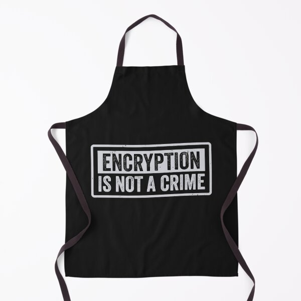Item preview, Encryption is not a crime.  designed and sold by GeeksUnique.