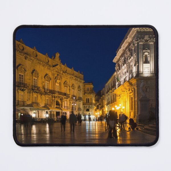 Item preview, Glossy Outdoor Living Room - Piazza Duomo in Syracuse Sicily Italy  designed and sold by Georgia Mizuleva.