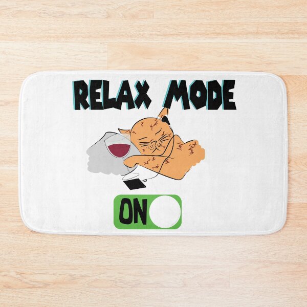 Item preview, Relax mode: ON designed and sold by smokin-prints.