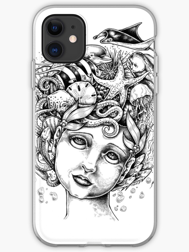 "The Siren" iPhone Case & Cover by bryanc Redbubble