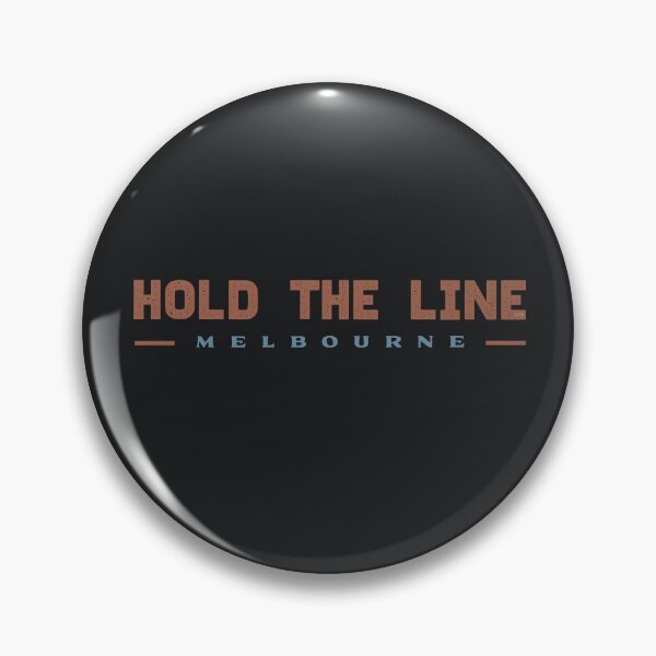 Item preview, Hold The Line Melbourne Australia Retro #holdtheline designed and sold by lozchai.