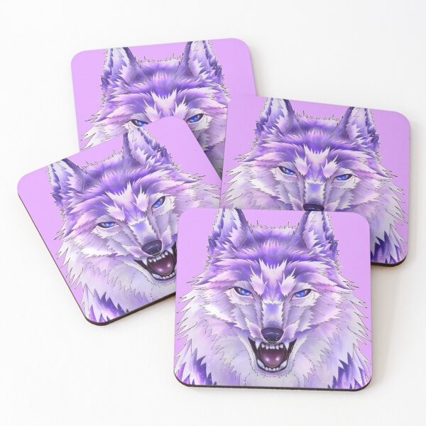 Item preview, Purple wolf designed and sold by MarioColtello.