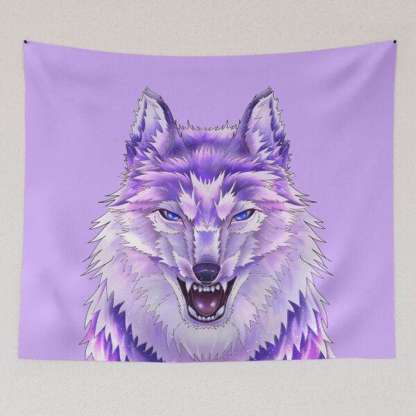 Item preview, Purple wolf designed and sold by MarioColtello.