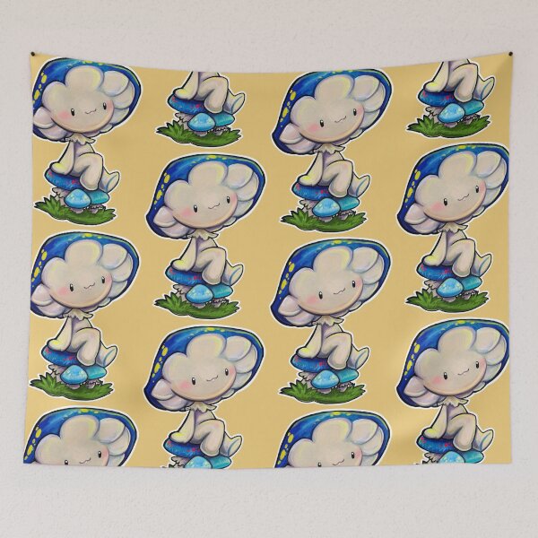 Item preview, Blue mushy friend designed and sold by ArtOfBianca.