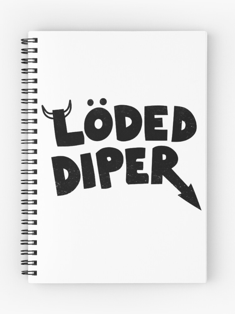 Thumbnail 1 of 3, Journal, Loaded Diaper designed and sold by Backtothe645.