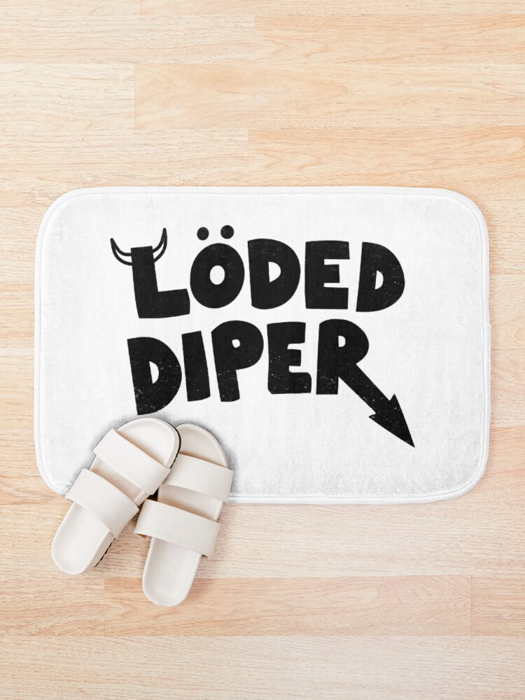 Thumbnail 1 of 6, Bath Mat, Loaded Diaper designed and sold by Backtothe645.