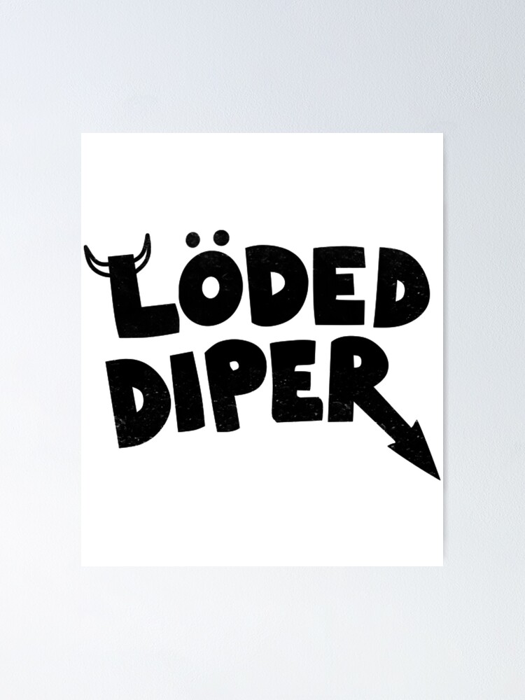 Thumbnail 1 of 3, Poster, Loaded Diaper designed and sold by Backtothe645.