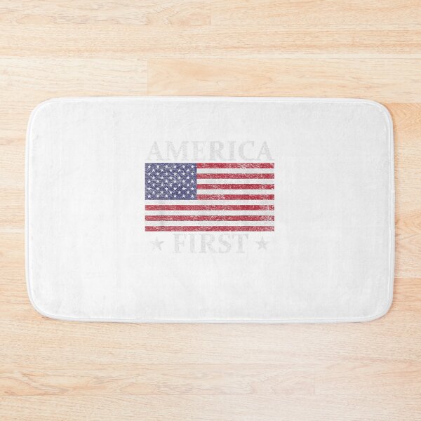 Item preview, AMERICA FIRST USA AMERICAN FLAG PATRIOTTARS ANDTRIPES designed and sold by LochyshiArah.