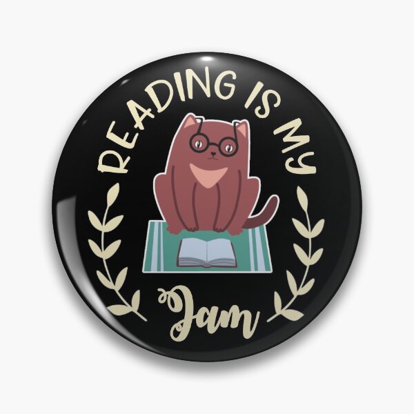 Item preview, Reading Is My Jam Chalky Text Premium designed and sold by Design-Maniya.