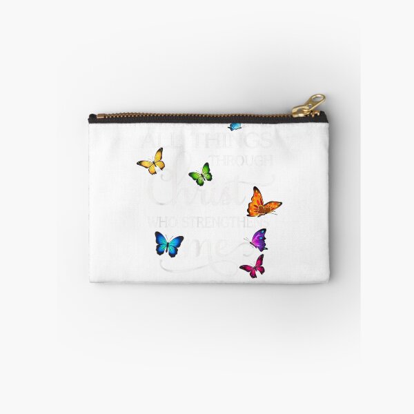 Item preview, I Can Do All Things Through Christ Butterfly Art Religious designed and sold by LochyshiArah.