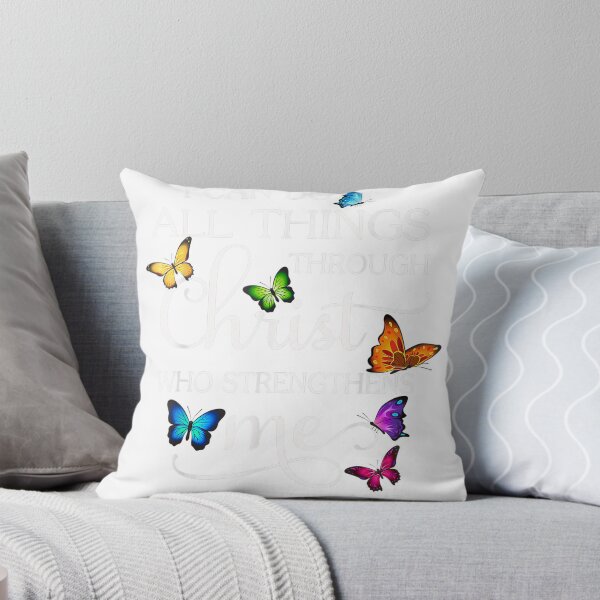 Item preview, I Can Do All Things Through Christ Butterfly Art Religious designed and sold by LochyshiArah.