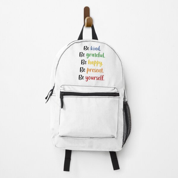 Item preview, Be Kind, Be Grateful, Be Happy, Be Present, Be Yourself (Colors) designed and sold by FilipeFerreira.