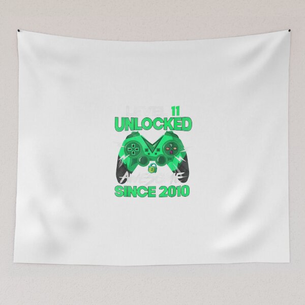 Item preview, 11 Yrs Old Boy Level 11 Unlocked Awesome 2010 Birthday designed and sold by LochyshiArah.