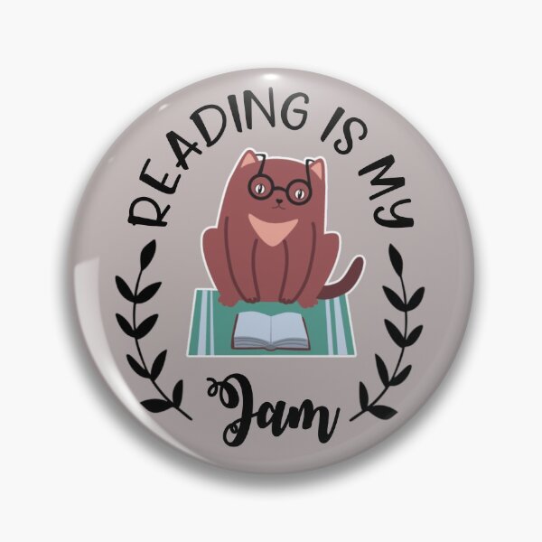 Item preview, Reading Is My Jam Black Text Premium designed and sold by Design-Maniya.
