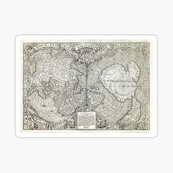 Item preview, 1532 World map Nova et integra universi orbis descriptio By Oronce Fine designed and sold by paulrommer.