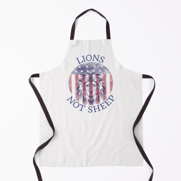 Item preview, Lions not sheep, American flag design designed and sold by Auntieck.