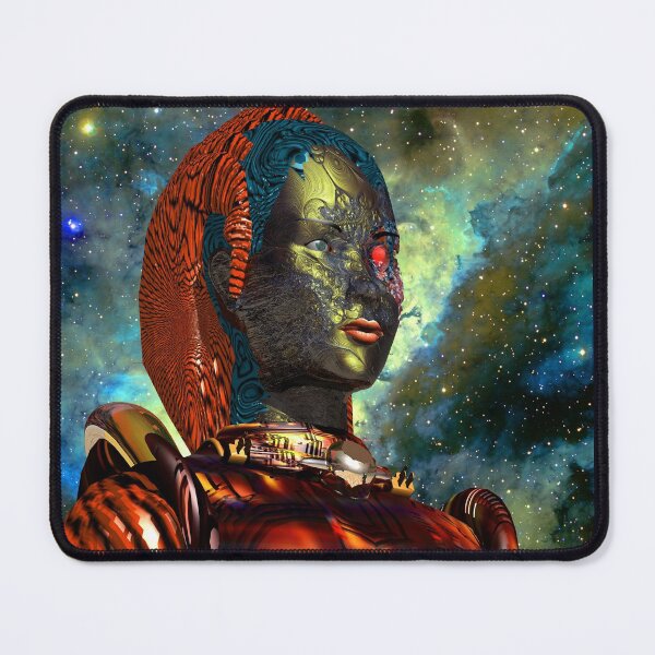 Item preview, ARES RED CYBORG AND NEBULA ,HYPERION WORLD Sci-Fi Movie designed and sold by BulganLumini.