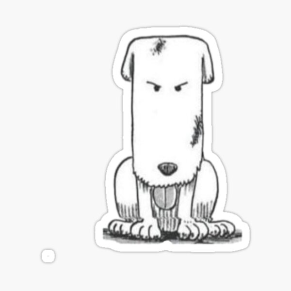 One Piece Chouchou Dog Sticker By Fidelbd Redbubble