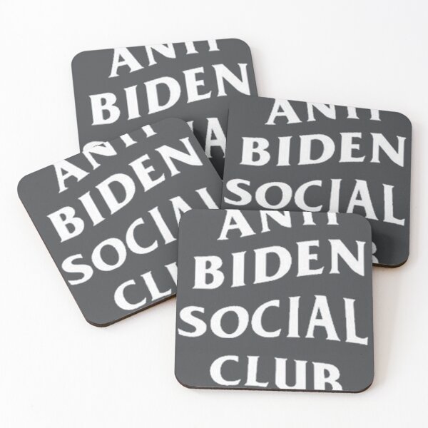 Item preview, Anti Biden Social Club (on back) designed and sold by FunnySerious.