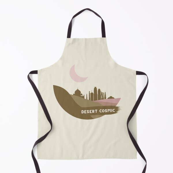 Item preview, Desert Cosmic Vibes Silhouette of City | Boho Crescent Moon designed and sold by MiaDelelai.