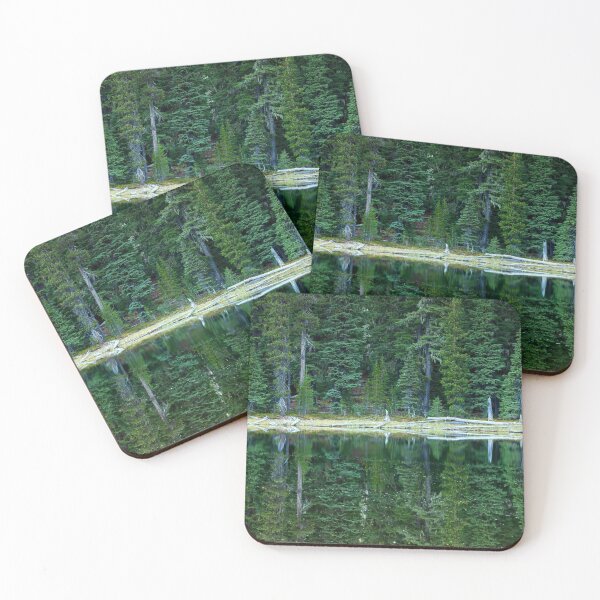 Item preview, Sisters Mirror Lake, Reflection, Forest, designed and sold by DAM Creative ⭐⭐⭐⭐⭐.