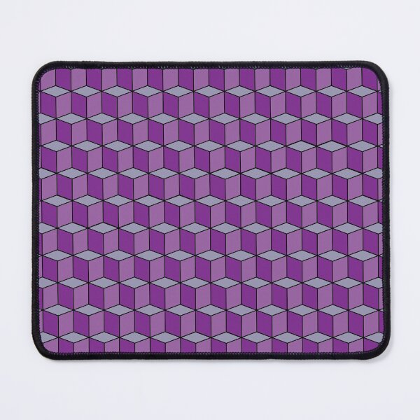 Item preview, Modern Geometric Pattern - Purple Cubes designed and sold by BullishGraphics.