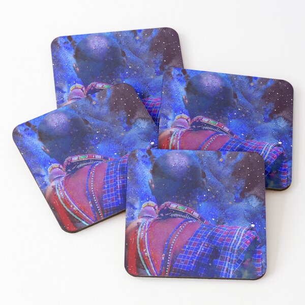Item preview, Hombre tribal afroamericano negro de Bellas Artes designed and sold by BlackArt Cafe.
