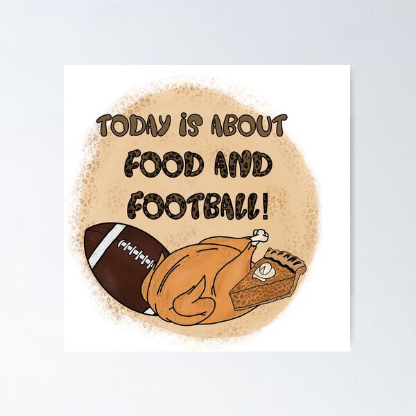Item preview, Food and football designed and sold by mclaurin612.