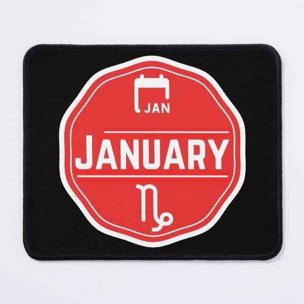 Item preview, January - Capricorn Red Label  designed and sold by LabelStore.