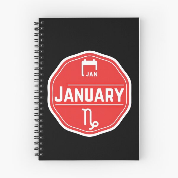 Item preview, January - Capricorn Red Label  designed and sold by LabelStore.