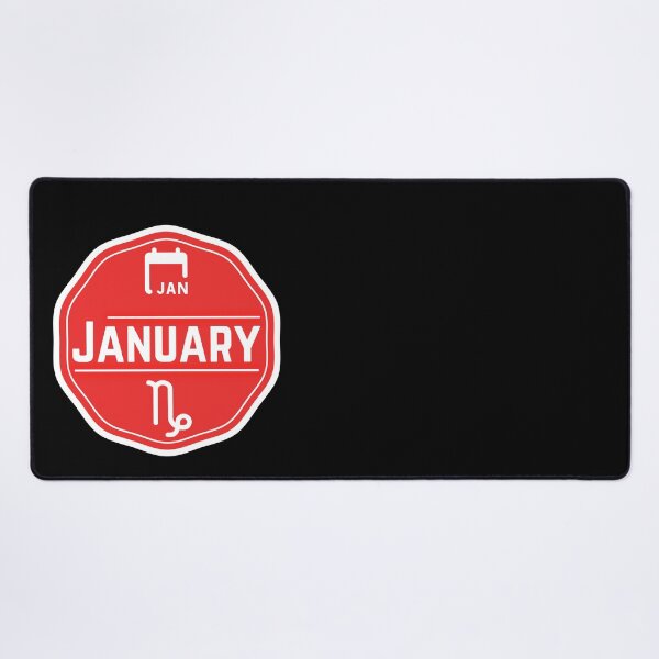 Item preview, January - Capricorn Red Label  designed and sold by LabelStore.