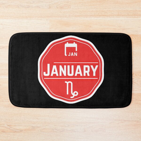 Item preview, January - Capricorn Red Label  designed and sold by LabelStore.