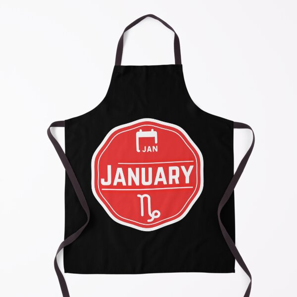 Item preview, January - Capricorn Red Label  designed and sold by LabelStore.