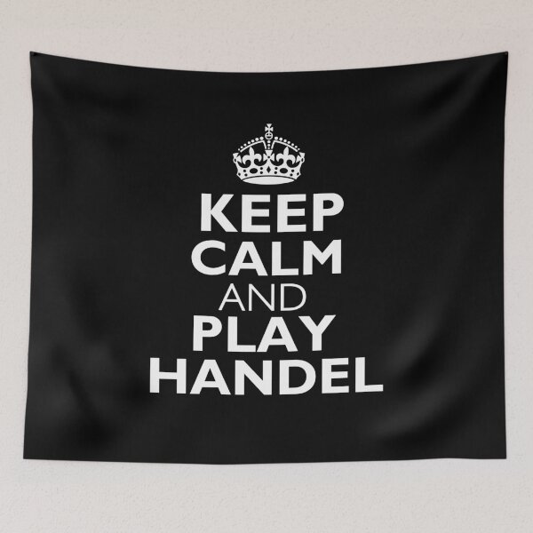 Item preview, Keep Calm and Play Handel designed and sold by choceclairs.