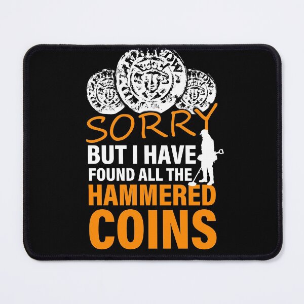 Item preview, Funny hammered coin, metal detecting rally designed and sold by DiggerGifts4U.