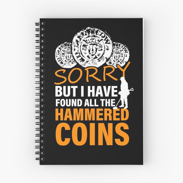 Item preview, Funny hammered coin, metal detecting rally designed and sold by DiggerGifts4U.