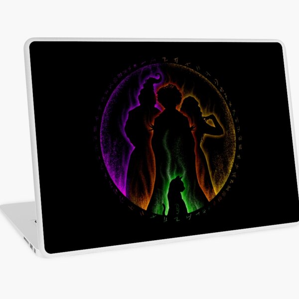 Hocus Pocus Sanderson Sisters and Binx Laptop Skin
